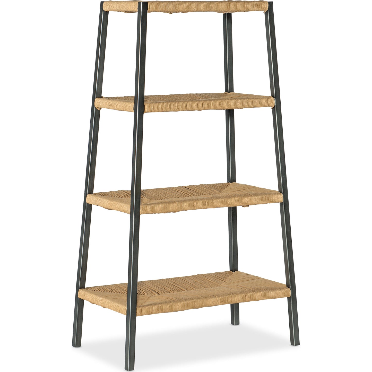 001 SI-1873069 | Additional Silo | Commerce & Market Bookcase by Hooker Furniture. Made from fiber rush, carbon steel in a transitional style.