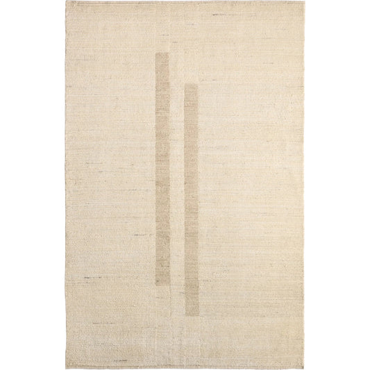 In The Distance ITD02 Rug by Jaipur Living in ivory, white, tan, taupe. Made from 100% wool in a unique style.