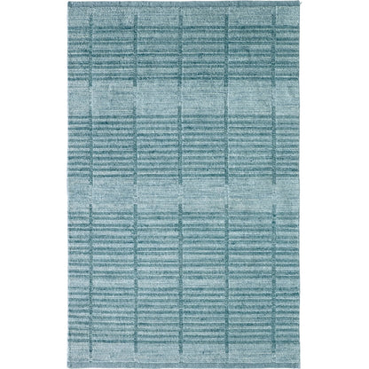In The Distance ITD03 Rug by Jaipur Living in blue. Made from 100% wool in a unique style.