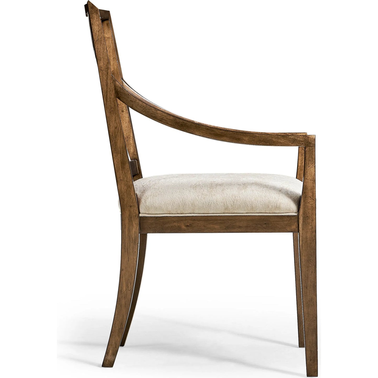 004 SI-2186341 | Additional Silo | Osborne Arm Chair (Set of 2) by Jonathan Charles in brown and medium brown mahogany. Made from mahogany, foam, fabric, eggshell in a modern style.