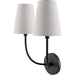 Itaran Double Wall Sconce by Livabliss. Made from iron, cotton in a unique style.