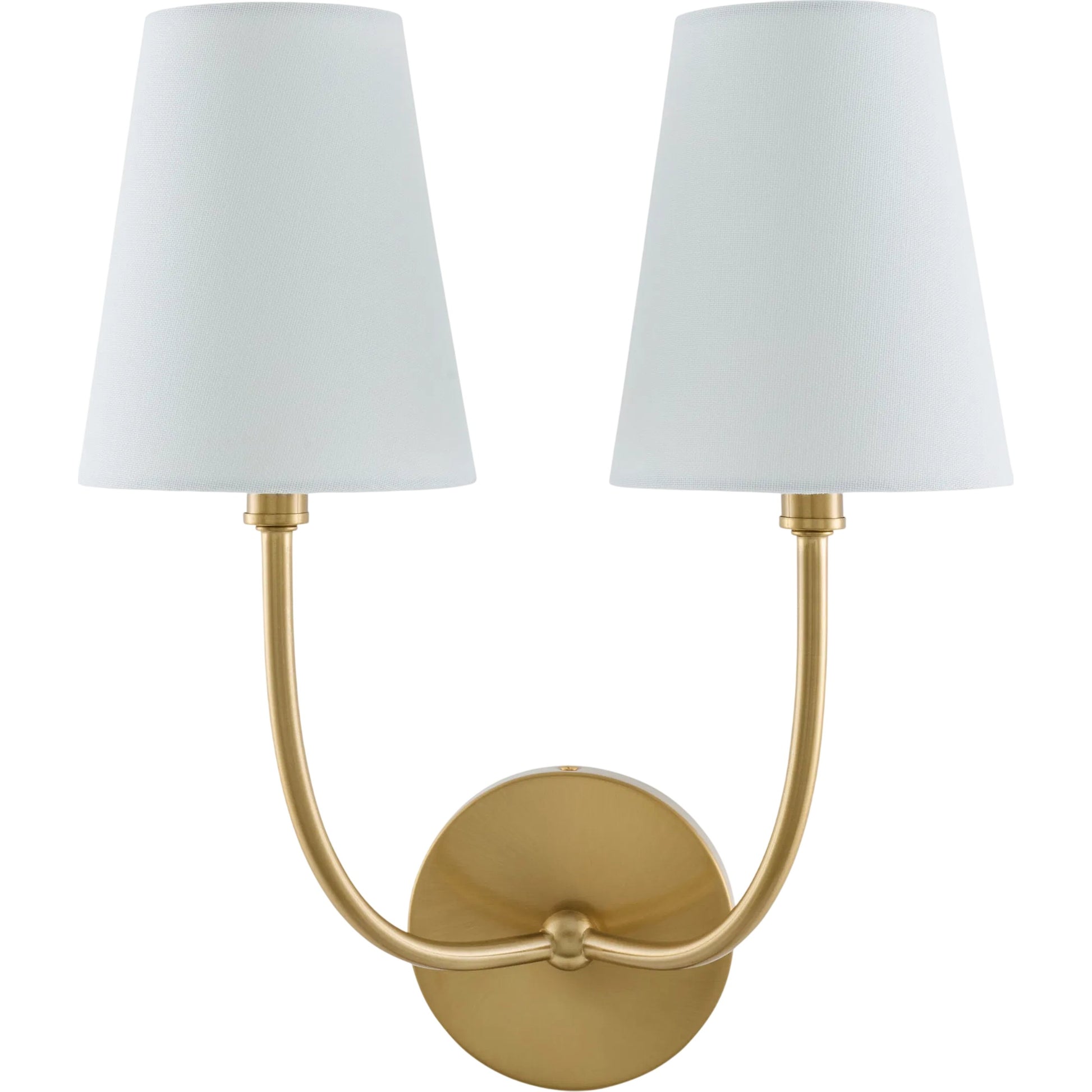 Itaran Double Wall Sconce by Livabliss. Made from iron, cotton in a unique style.