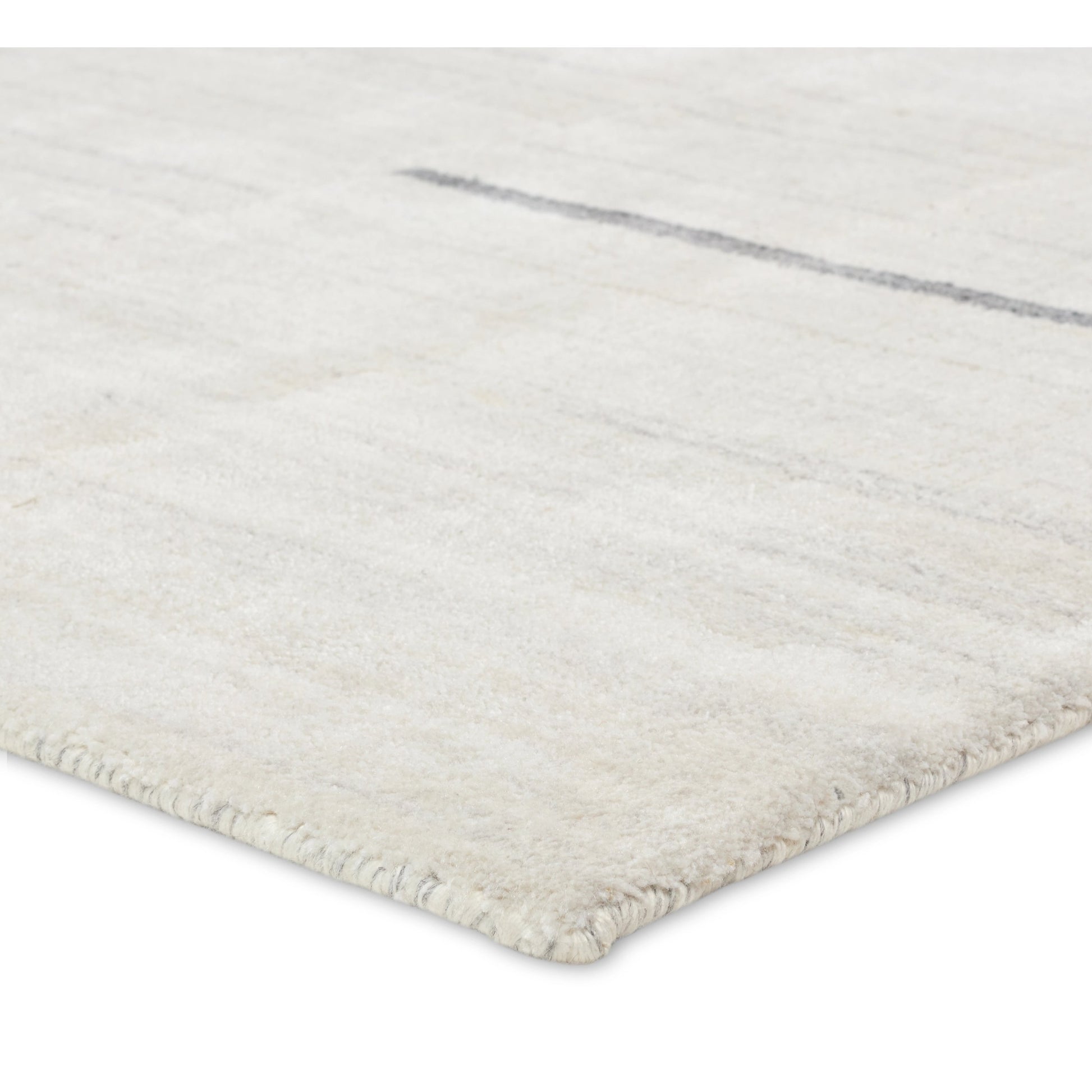 Ivar Tinsin Rug by Jaipur Living in gray, ivory. Made from 100% polyester in a unique style.