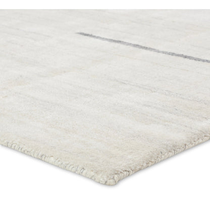 Ivar Tinsin Rug by Jaipur Living in gray, ivory. Made from 100% polyester in a unique style.
