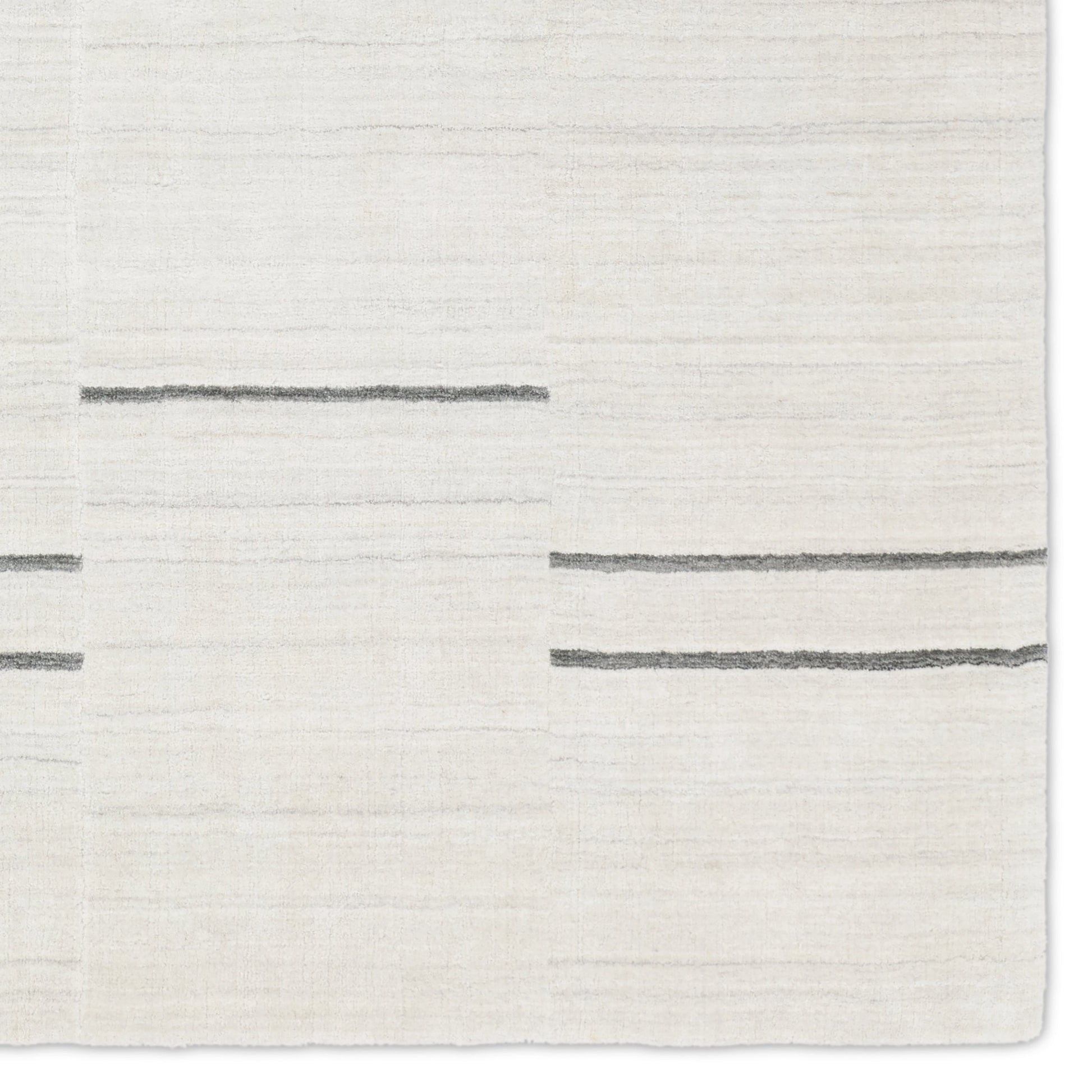 Ivar Tinsin Rug by Jaipur Living in gray, ivory. Made from 100% polyester in a unique style.