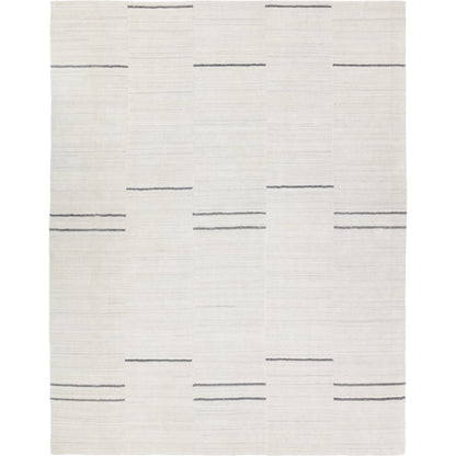 Ivar Tinsin Rug by Jaipur Living in gray, ivory. Made from 100% polyester in a unique style.
