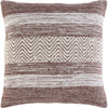 Beige, Medium Brown / Down Feather / 20" x 20"