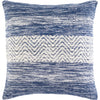 Beige, Blue / Down Feather / 18" x 18"