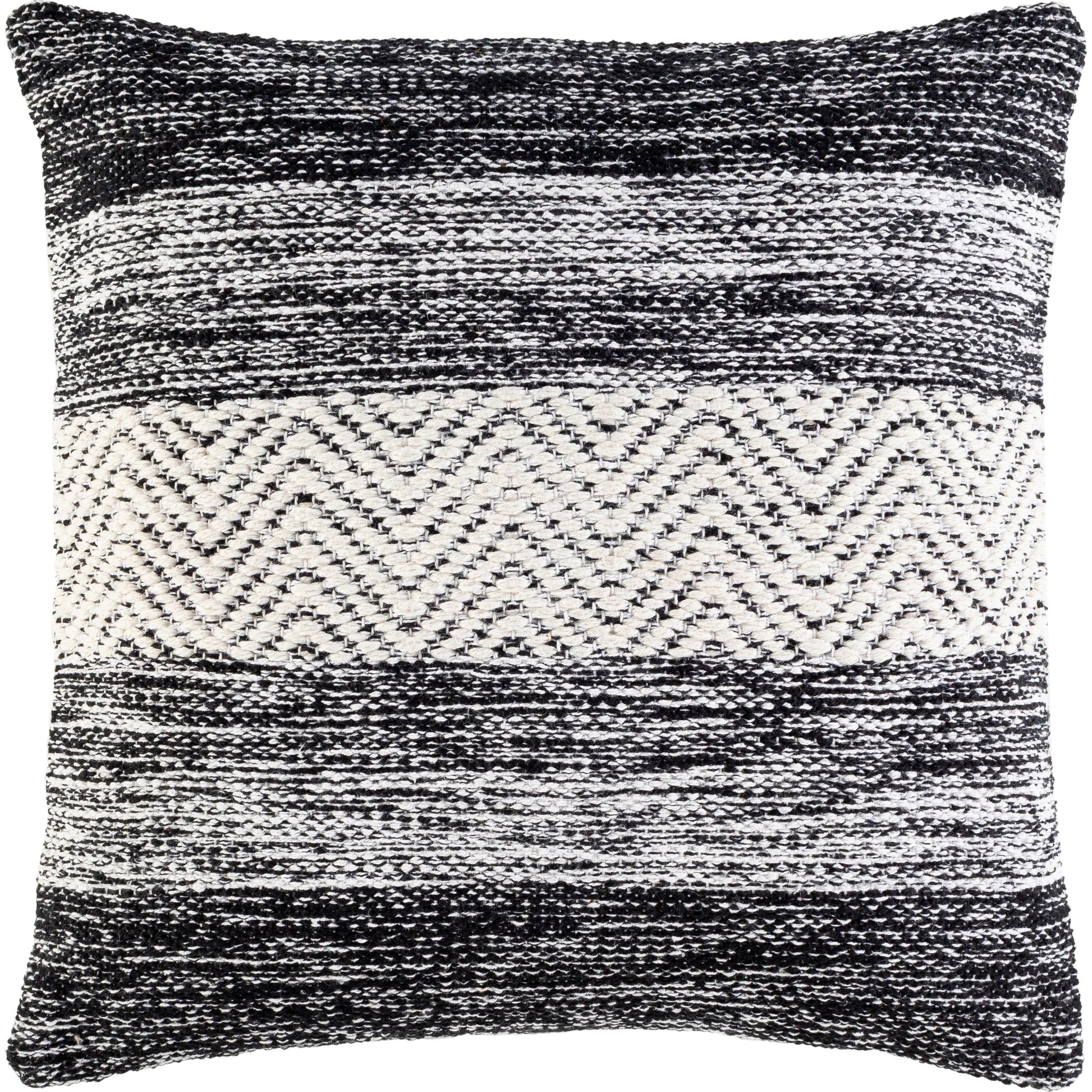 Levi Pillow - 31622 by Surya. Made from 80% cotton, 20% recycled pet yarn, 100% cotton in a eclectic & global style.