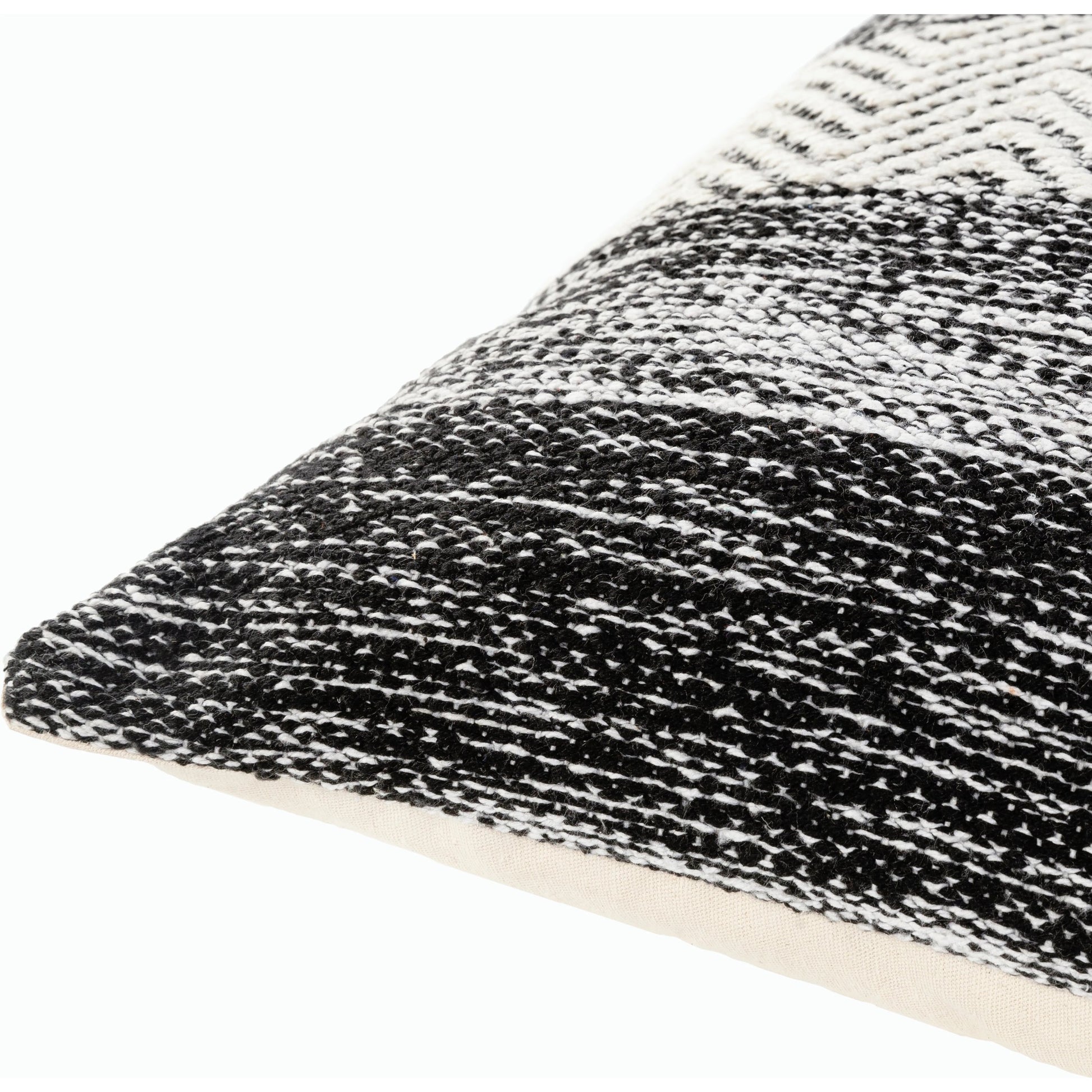 Levi Pillow - 31622 by Surya. Made from 80% cotton, 20% recycled pet yarn, 100% cotton in a eclectic & global style.