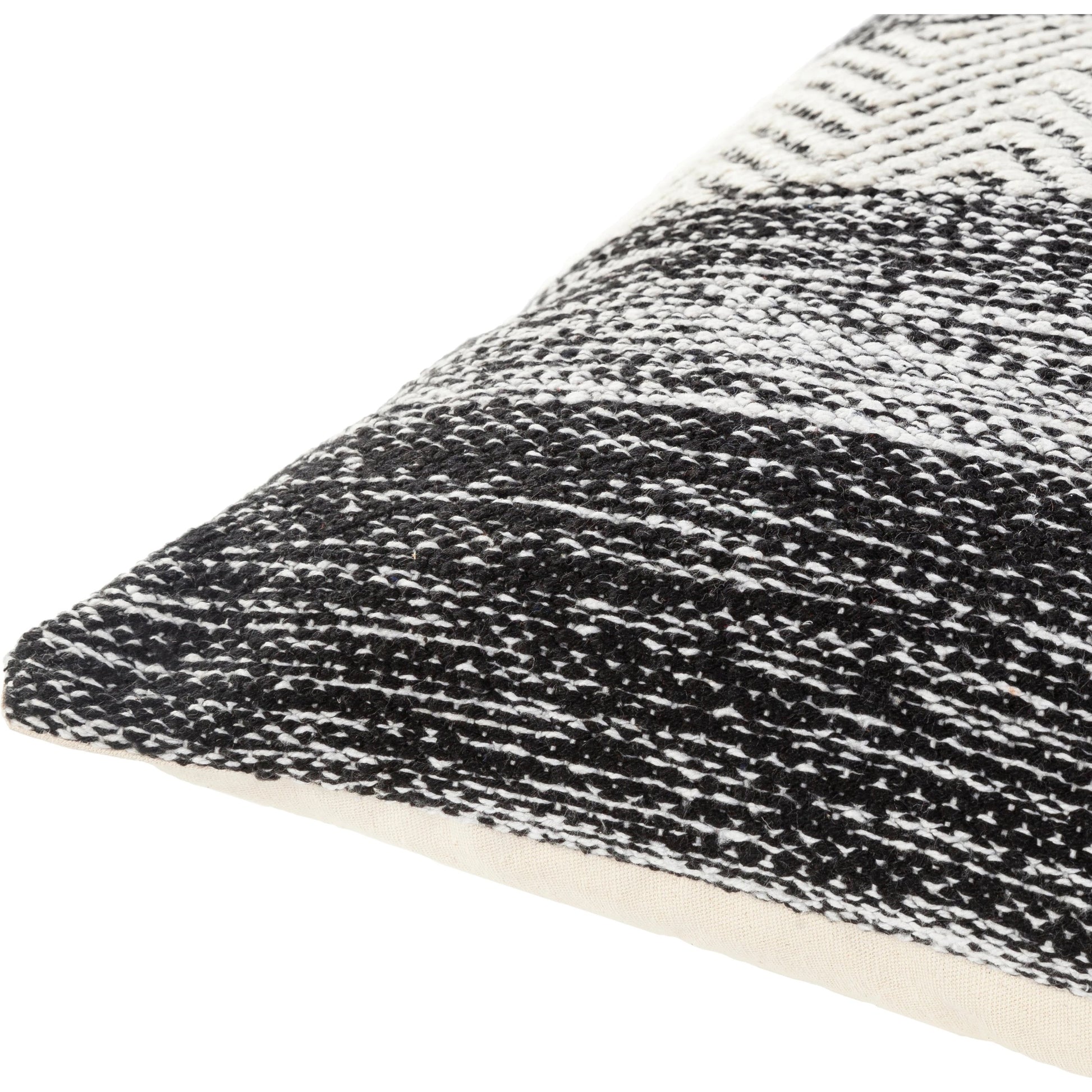 Levi Pillow - 31622 by Surya. Made from 80% cotton, 20% recycled pet yarn, 100% cotton in a eclectic & global style.