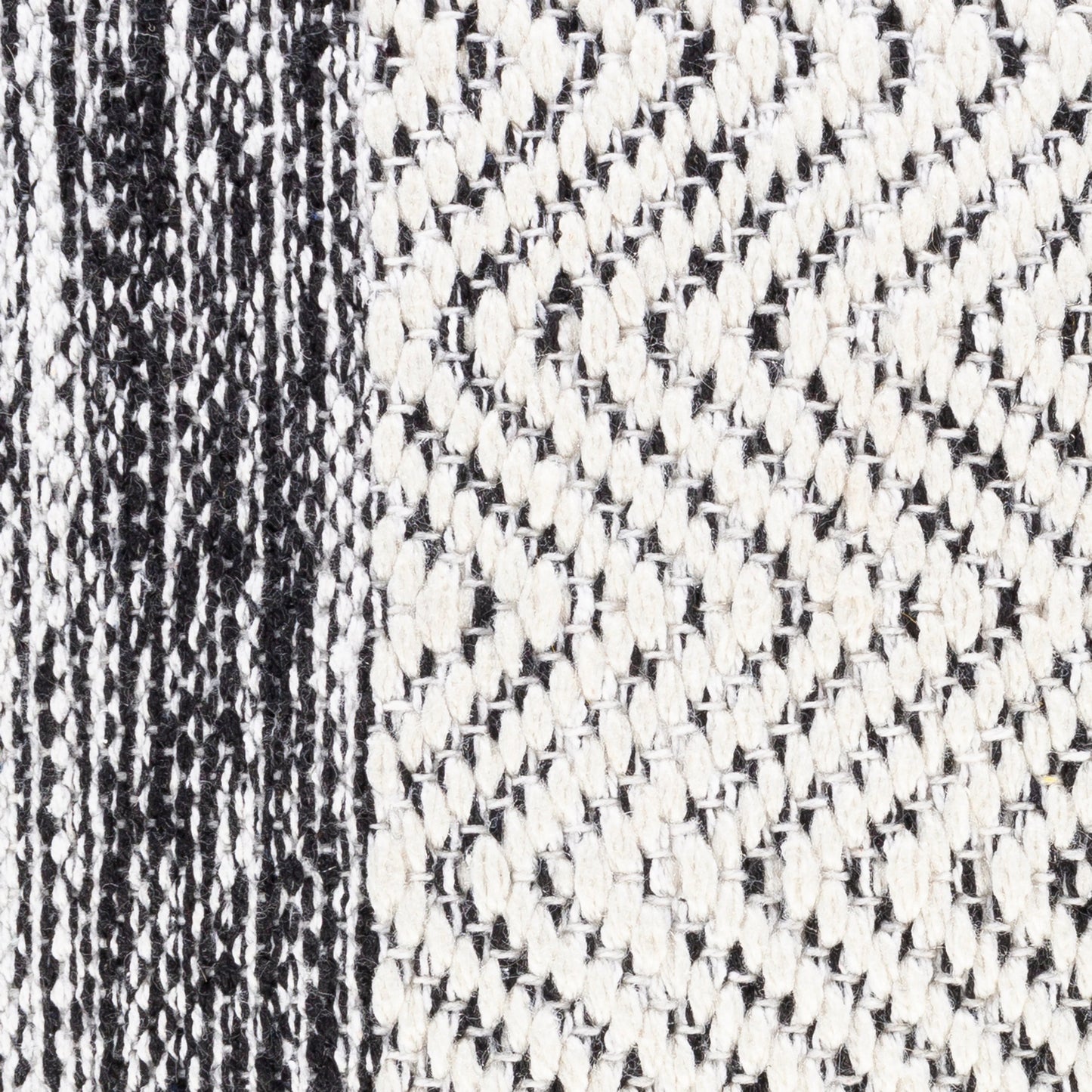 009 SI-1885033,SI-1885034,SI-1885035,SI-1885036,SI-1885037,SI-1885038 | Closeup | Levi Pillow - 31622 by Surya. Made from 80% cotton, 20% recycled pet yarn, 100% cotton in a eclectic & global style.