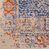 Navy, Rust, Ivory, Mustard, Taupe / 2' x 3'