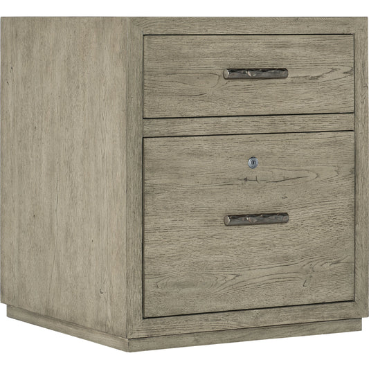 Linville Falls File by Hooker Furniture in mink, antique pewter. Made from oak veneers in a modern style.