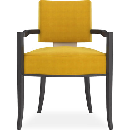Reserved Seating Arm Chair by Caracole. Made from unique in a transitional style.