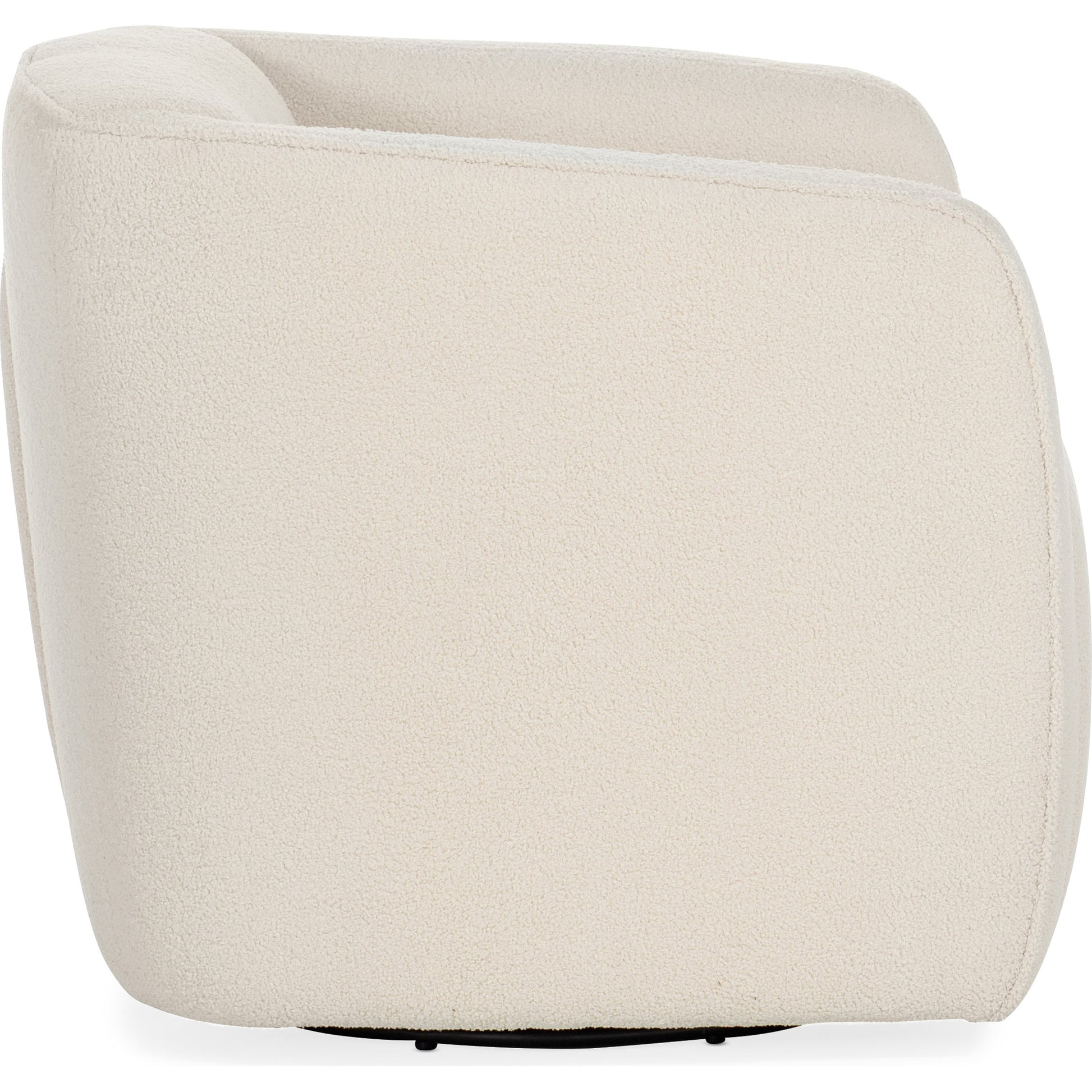 Bennet Swivel Club Chair by Hooker Furniture in beige. Made from fabric in a transitional style.