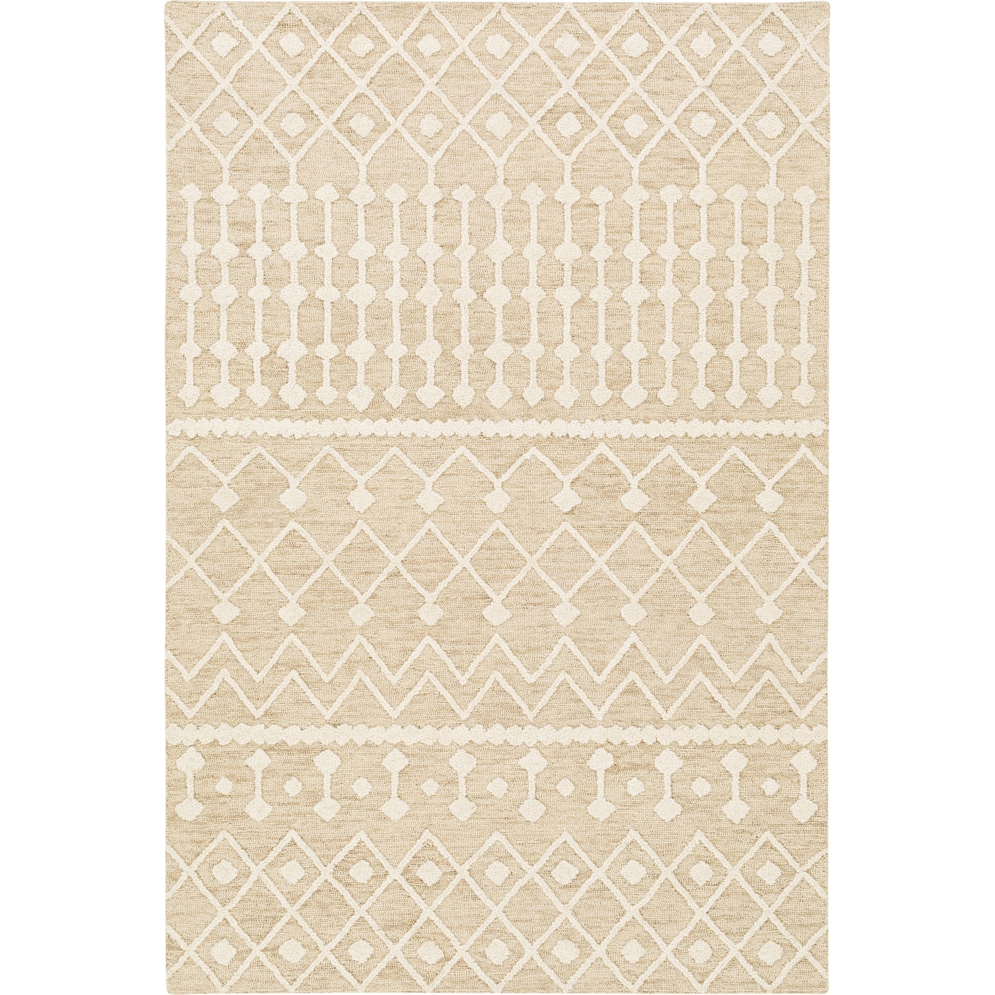 Izmir Rug - 24427 by Surya in charcoal, light gray, ivory. Made from 100% wool in a unique style.