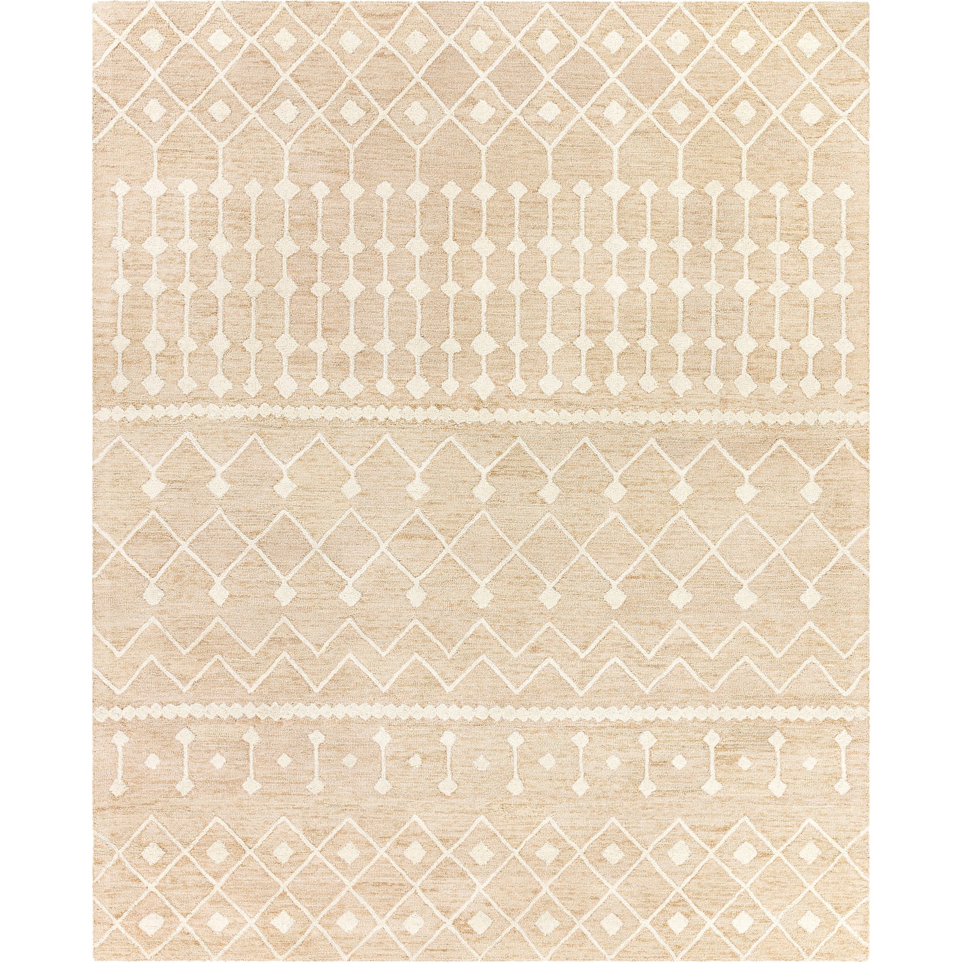 Izmir Rug - 24427 by Surya in charcoal, light gray, ivory. Made from 100% wool in a unique style.