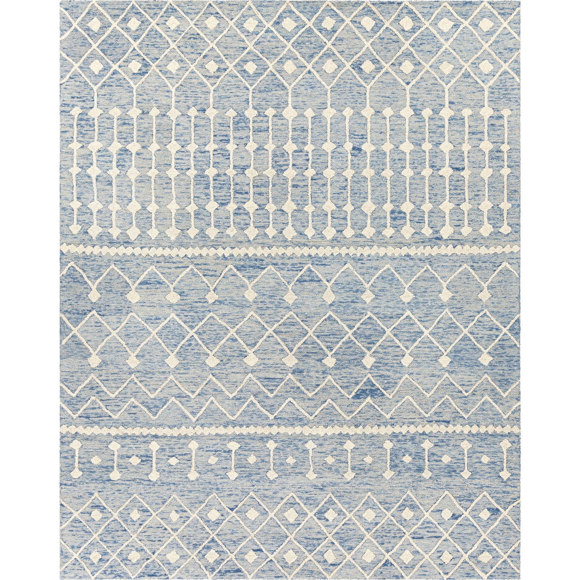 Izmir Rug - 24427 by Surya in charcoal, light gray, ivory. Made from 100% wool in a unique style.