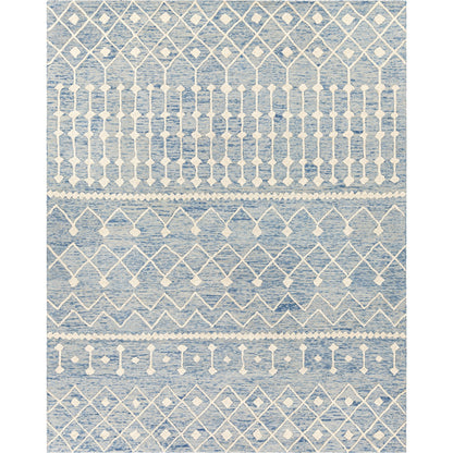 Izmir Rug - 24427 by Surya in charcoal, light gray, ivory. Made from 100% wool in a unique style.