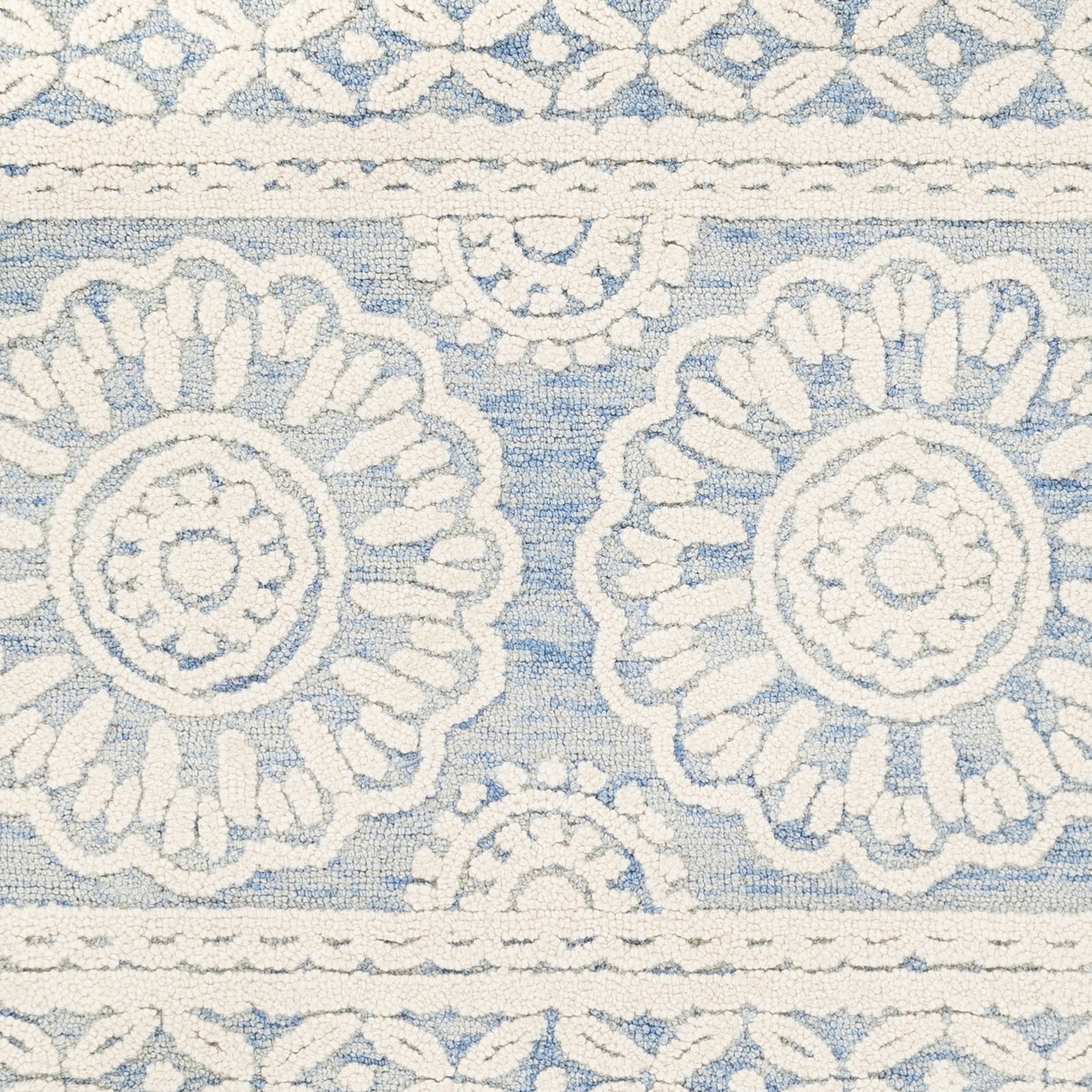 Izmir Rug - 24428 by Surya in charcoal, light gray, ivory. Made from 100% wool in a unique style.