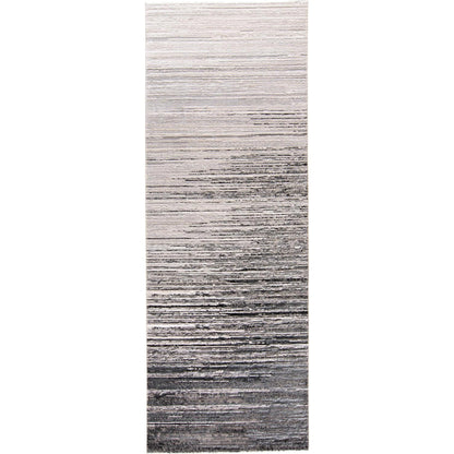 Micah Rug - 3337F by Feizy in black, gray. Made from polyester, polypropylene in a unique style.