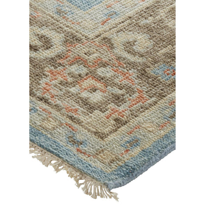 Beall Traditional Oriental Rug - 6710F by Feizy in blue, brown. Made from wool in a unique style.