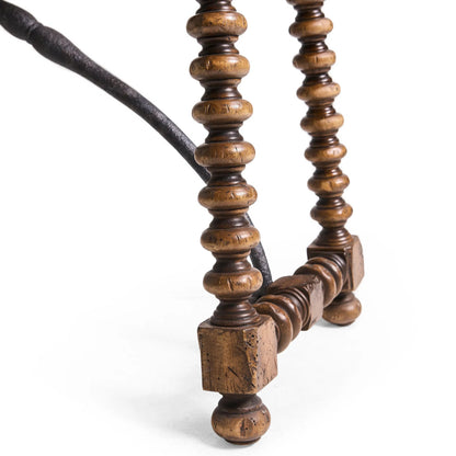 Tamarisk Console Table by Jonathan Charles in medium spain walnut. Made from main acacia in a unique style.