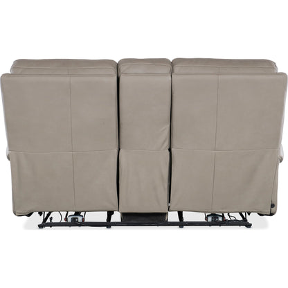 Somers Power Console Loveseat by Hooker Furniture. Made from unique in a transitional style.