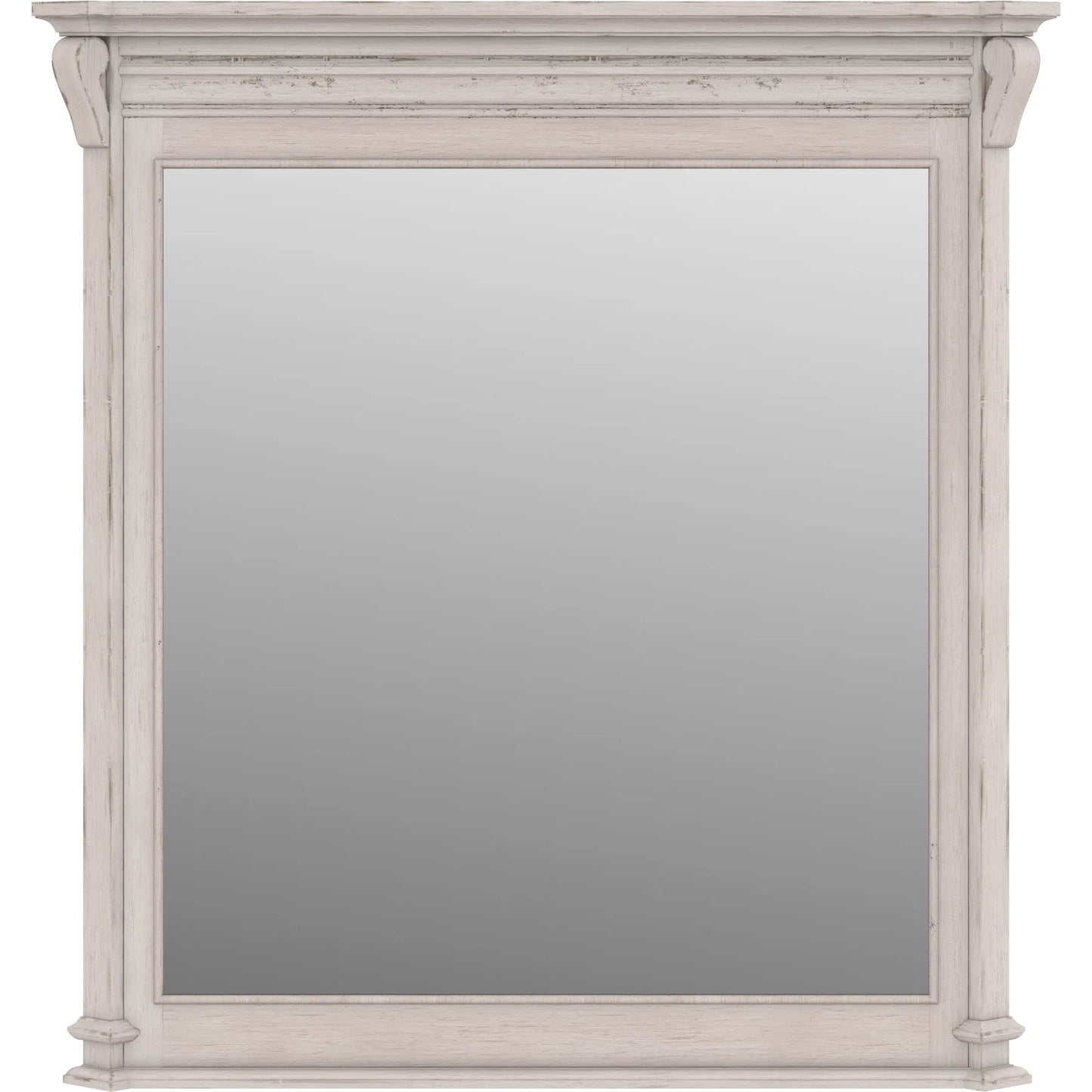 005 SI-2155731 | Additional Silo | Alcove Dresser Mirror by A.R.T. Furniture in belgian ivory. Made from acacia solids, maple veneers, mirror in a modern style.