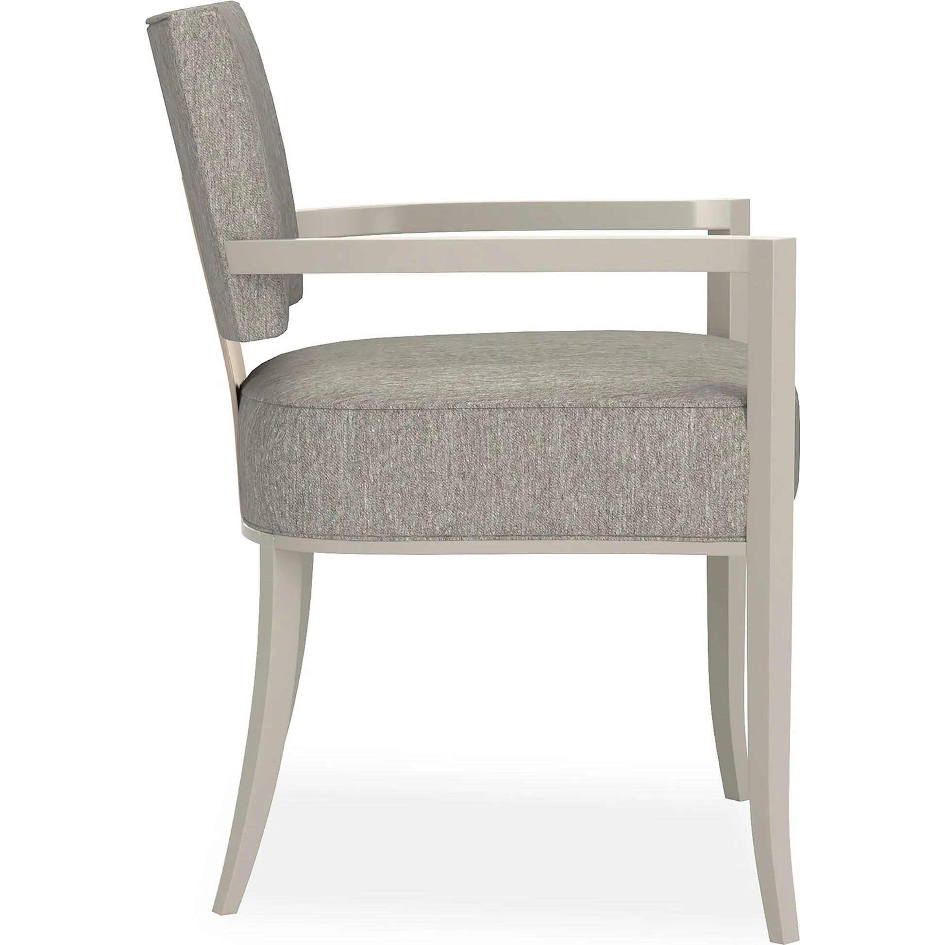 Reserved Seating Arm Chair by Caracole. Made from unique in a transitional style.