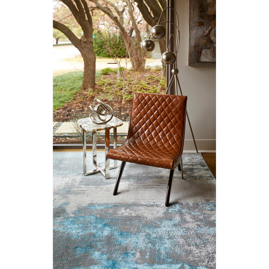 Azure Rug - 3406F by Feizy in gray, ivory, blue. Made from polyester, polypropylene in a unique style.