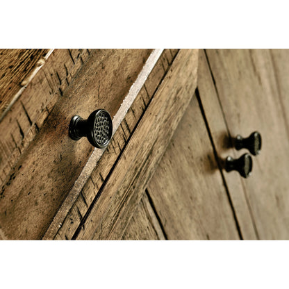 Casual Accents Medium Driftwood Credenza by Jonathan Charles in medium driftwood. Made from acacia in a modern style.