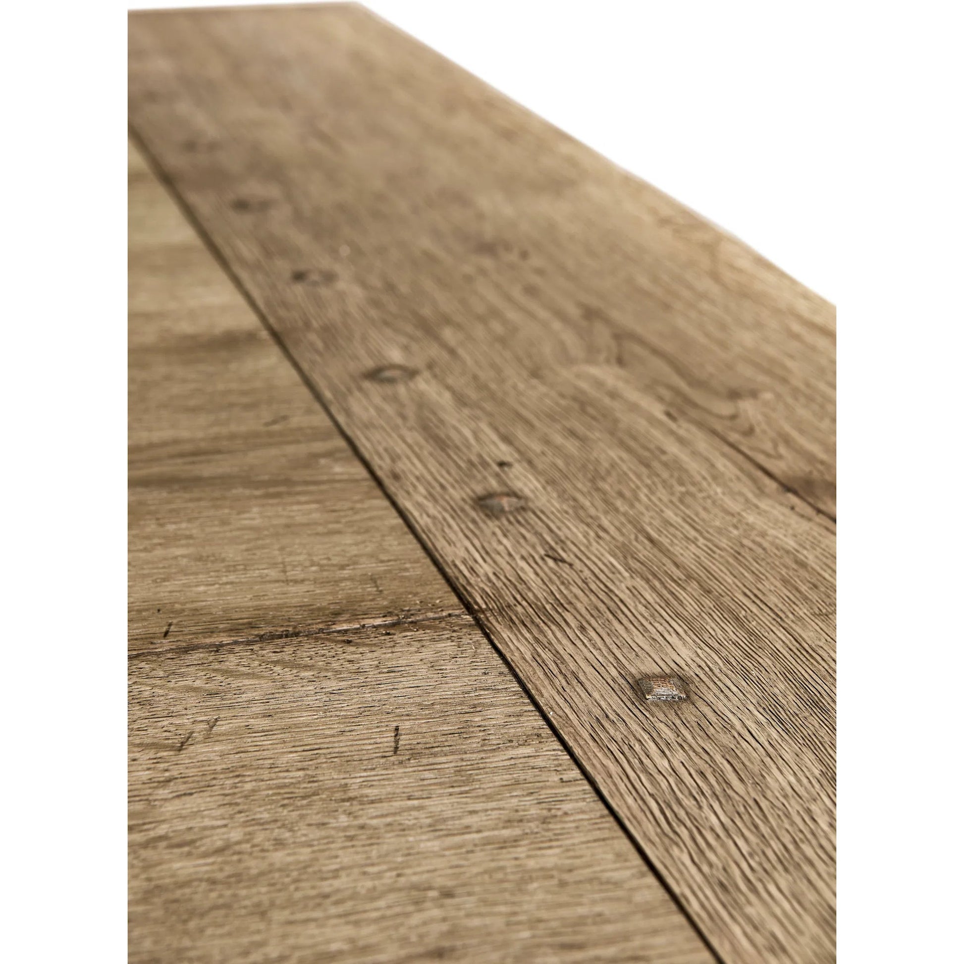 124" Echo Canyon Rectangular Dining Table by Jonathan Charles in faded oak. Made from oak veneer in a transitional style.