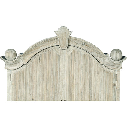 William Yeoward Alnwick Bureau by Jonathan Charles in white and washed acacia. Made from acacia in a cottage & farmhouse style.