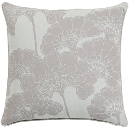 Japanese Floral Pillow - 9977 by Surya. Made from unique in a modern style.
