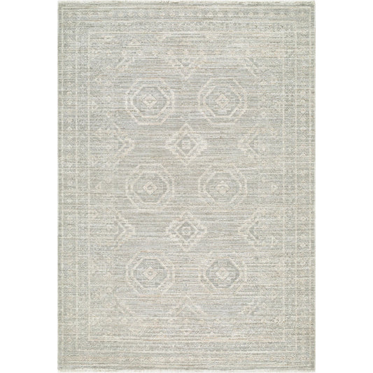 Jane JAA-2305 Rug by Livabliss in light gray, beige, off, white. Made from polyester in a unique style.