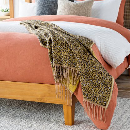 Jacquie - 18764 by Surya in charcoal, mustard. Made from 50% acrylic, 50% cotton in a eclectic & global style.