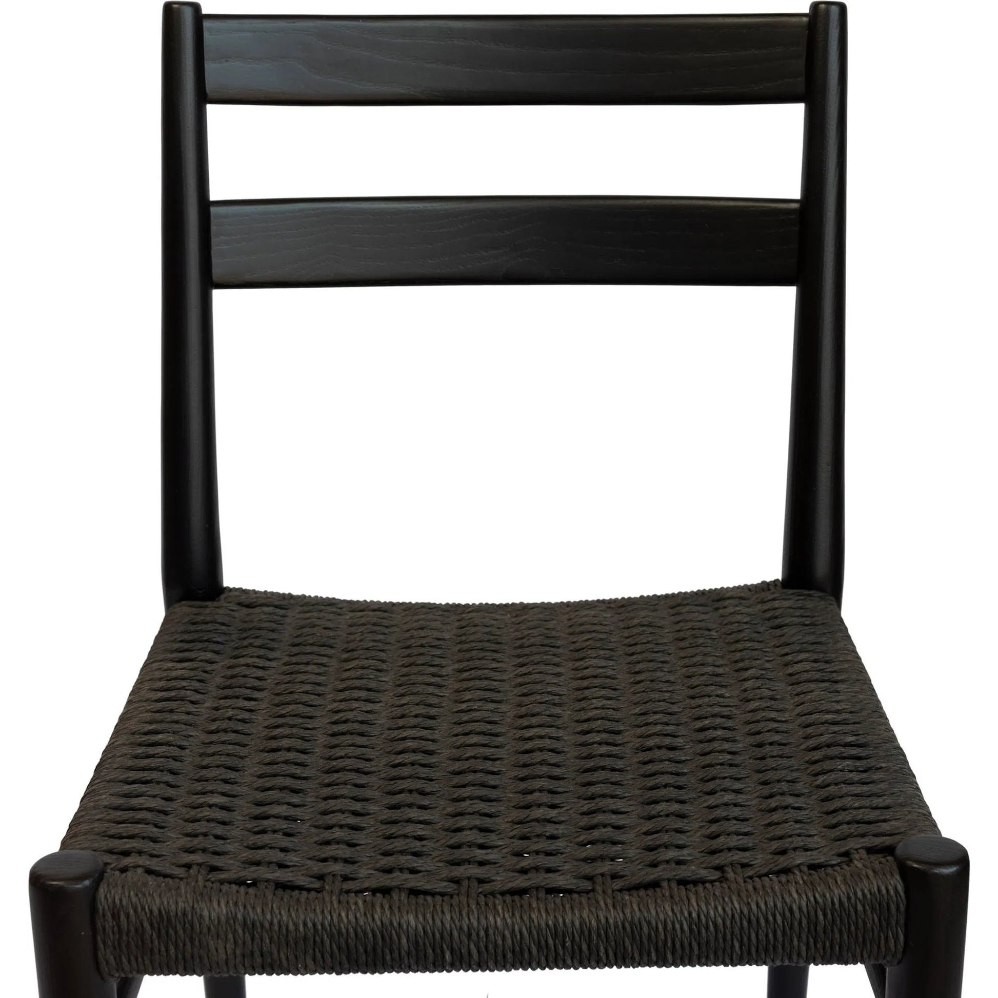 Jakarta Dining Chair (Set of 2) by LH Imports. Made from solid ash, woven cord in a rustic style.