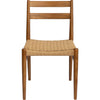 Walnut/Natural Woven Seat