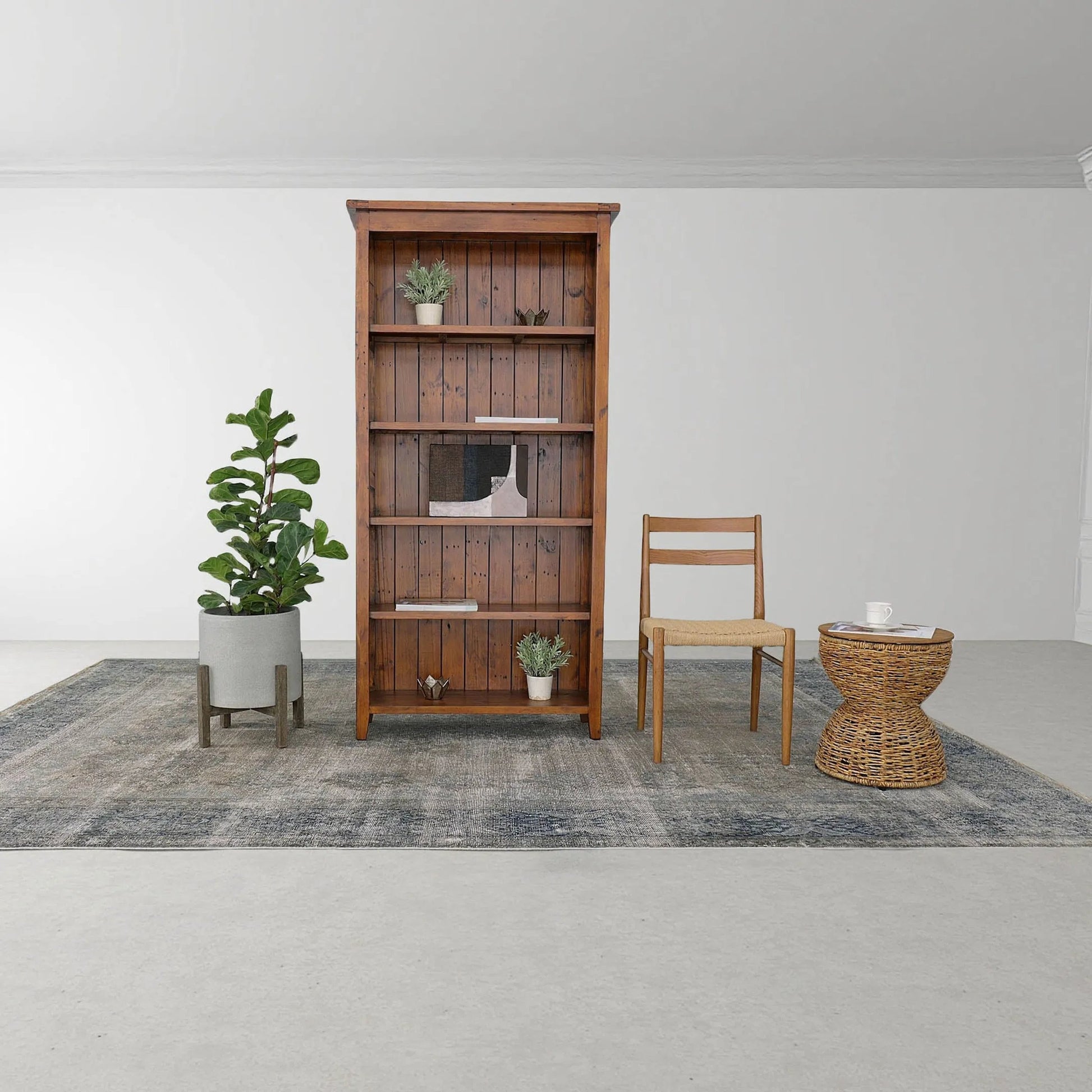 Jakarta Dining Chair (Set of 2) by LH Imports. Made from solid ash, woven cord in a rustic style.