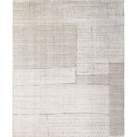 Jackie Rug - 494698 by Surya in light silver, pale slate, sterling grey. Made from face: 70% viscose, 30% wool, warp: 100% cotton in a unique style.