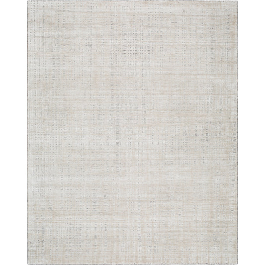 Jackie Rug - 516948 by Surya in light grey. Made from face: 100% viscose, warp: 102% cotton in a unique style.