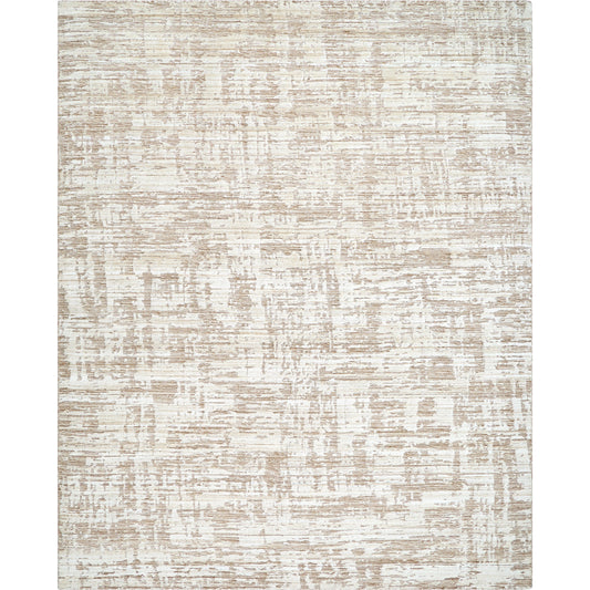Jackie Rug - 527002 by Surya in light silver, off-white, ash. Made from face: 70% viscose, 30% wool, warp: 100% cotton in a unique style.