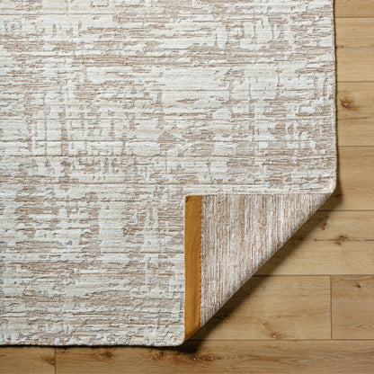Jackie JAK-2307 Rug by Surya in beige, cream, taupe. Made from face: 70% viscose, 30% wool, warp: 100% cotton in a unique style.