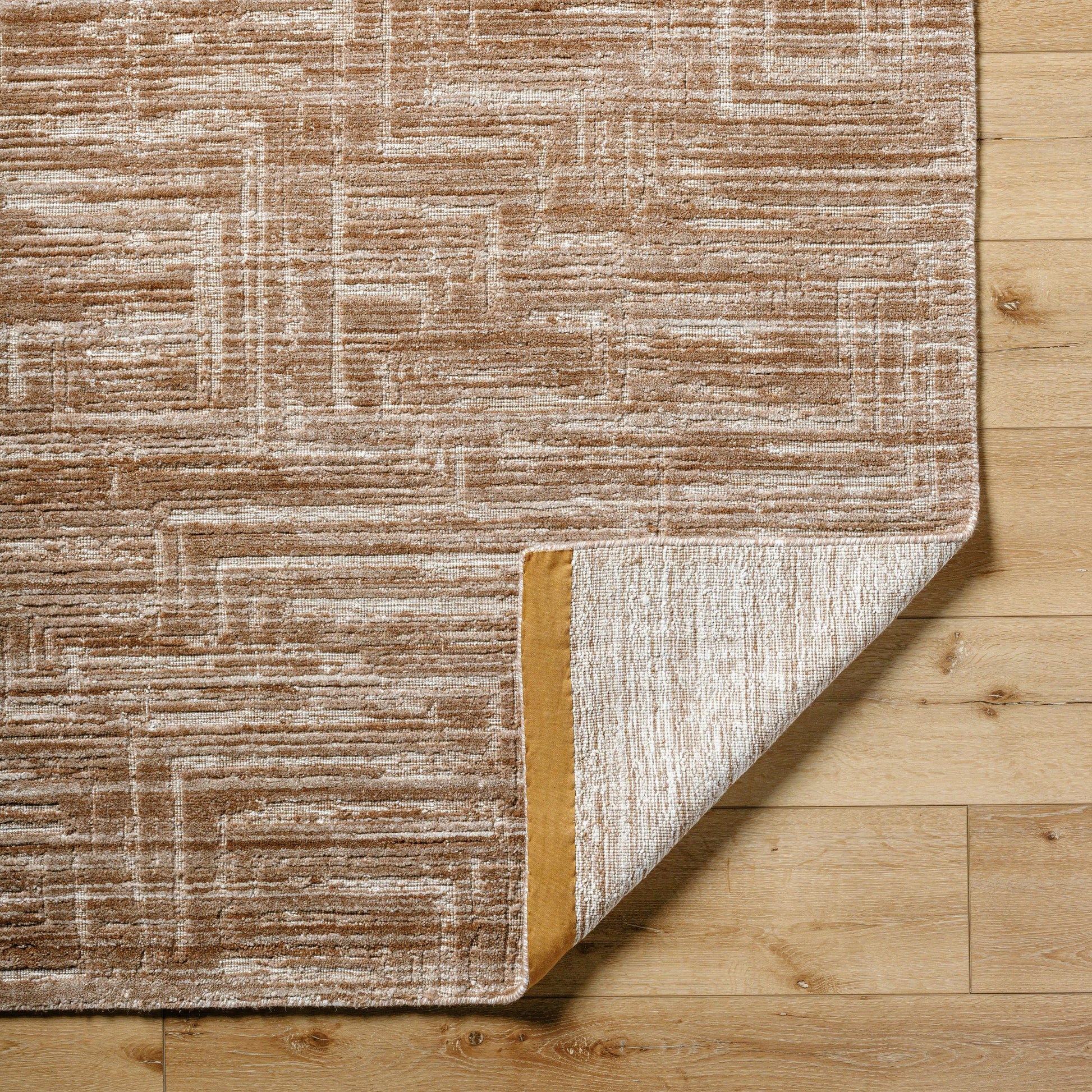 Jackie JAK-2308 Rug by Surya in beige, sandstone, taupe. Made from face: 70% viscose, 30% wool, warp: 100% cotton in a unique style.