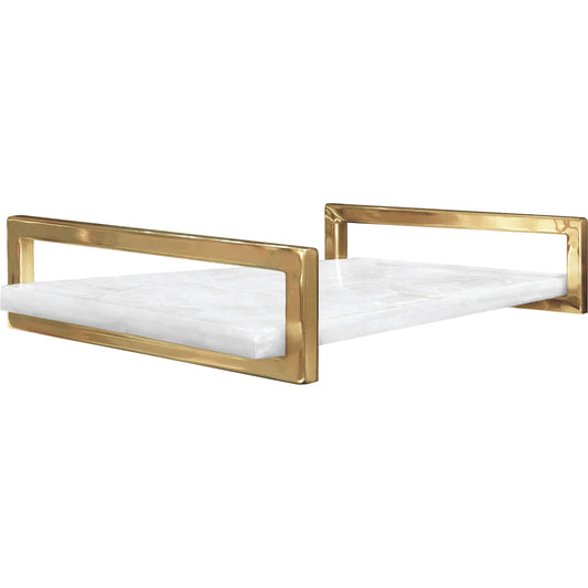 Jarvis Quartz Tray by Worlds Away. Made from unique in a unique style.