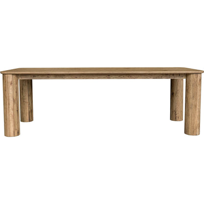 Jasper Dining Table by LH Imports in natural. Made from unique in a unique style.