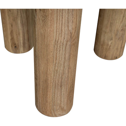 Jasper Round Dining Table by LH Imports in natural. Made from unique in a unique style.