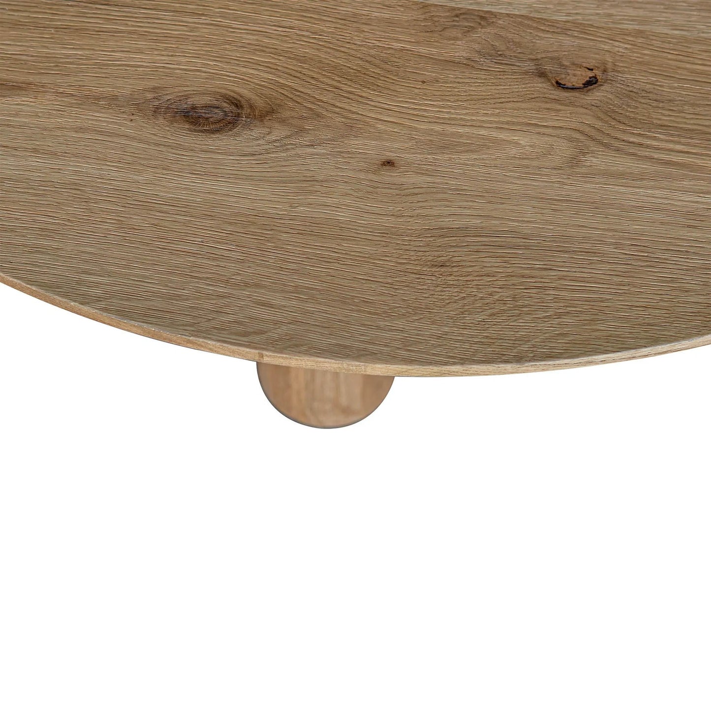 008 SI-2452852 | Closeup | Jasper Round Dining Table by LH Imports in natural. Made from unique in a unique style.